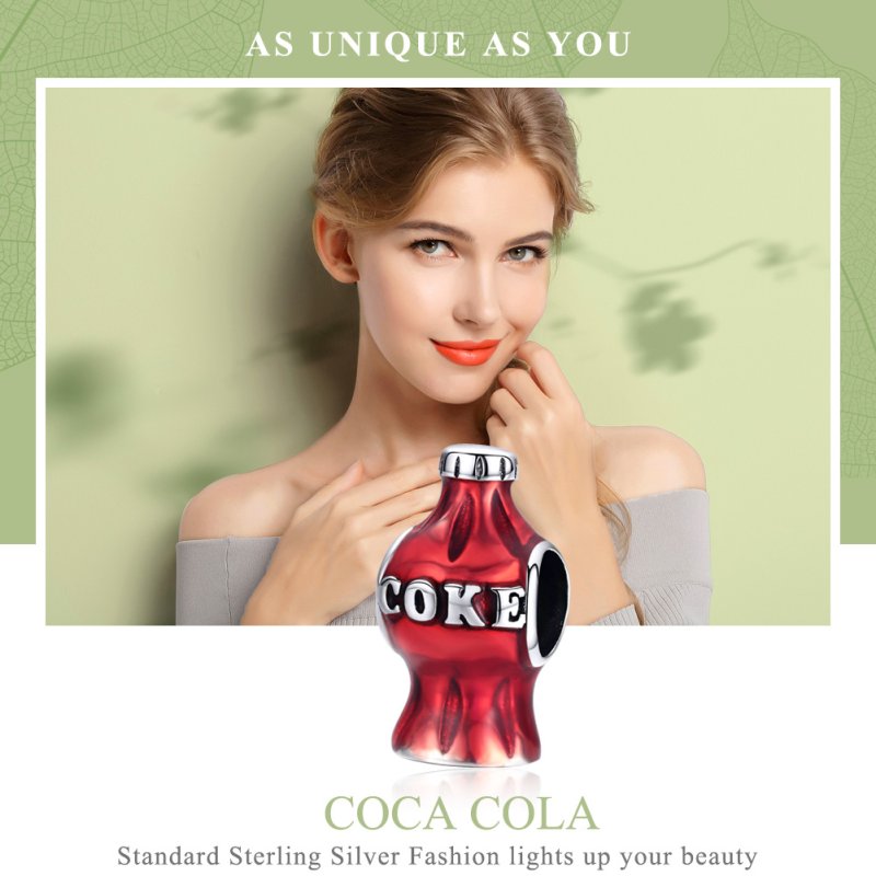(obrázek pro) Stříbrné Přívěsek Cocacola SCC1159 jako Pandora - Zobrazit 2