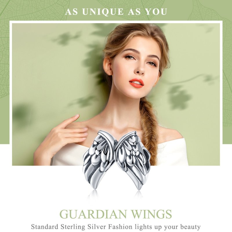 (obrázek pro) Stříbrné Přívěsek Guardian Wings SCC1091 jako Pandora - Zobrazit 2
