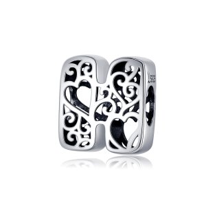 Stříbrné Přívěsek Kouzelné Písmeno H SCC1229-H jako Pandora (obrázek pro) Stříbrné Přívěsek Kouzelné Písmeno H SCC1229-H jako Pandora