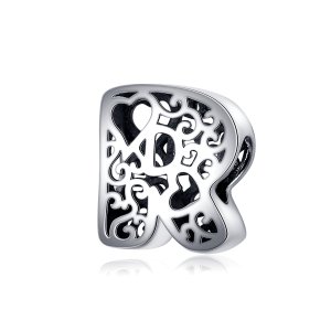 Stříbrné Přívěsek Kouzelné Písmeno R SCC1229-R jako Pandora (obrázek pro) Stříbrné Přívěsek Kouzelné Písmeno R SCC1229-R jako Pandora