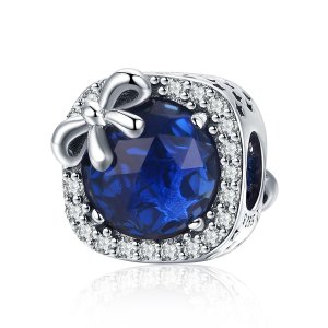 Stříbrné Přívěsek Safír SCC1058, Kubická zirkonie, Pandora styl (obrázek pro) Stříbrné Přívěsek Safír SCC1058, Kubická zirkonie, Pandora styl