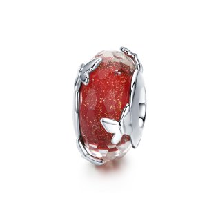 Stříbrné Přívěsek Tančící Motýl SCC1256, Murano sklo, jako Pandora (obrázek pro) Stříbrné Přívěsek Tančící Motýl SCC1256, Murano sklo, jako Pandora