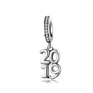 Stříbrné Visací Přívěsek 2019 SCC1219, Kubická zirkonie, Pandora styl (obrázek pro) Stříbrné Visací Přívěsek 2019 SCC1219, Kubická zirkonie, Pandora styl