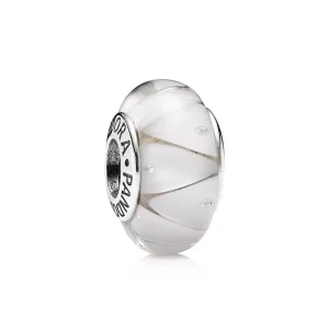 Bílé sklo Murano, sterlingové stříbro - 790921 - Přívěsky | PANDORA (obrázek pro) Bílé sklo Murano, sterlingové stříbro - 790921 - Přívěsky | PANDORA