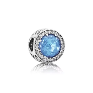 Bledomodrá zářící srdce - 791725NBS - Přívěsky | PANDORA (obrázek pro) Bledomodrá zářící srdce - 791725NBS - Přívěsky | PANDORA
