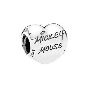 (obrázek pro) Disney, Přívěsek Mickey Mouse podpis PANDORA