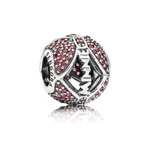 (obrázek pro) Disney, Přívěsek Minnie Mouse "Minnie's Sparkling Bow" PANDORA