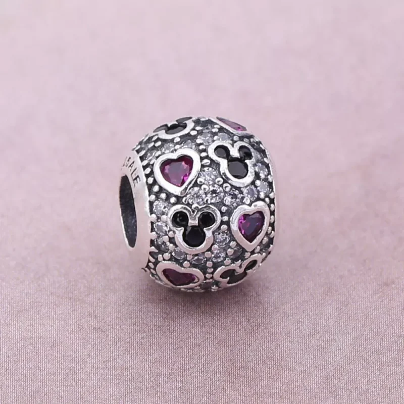 (obrázek pro) Disney, Třpytivý Mickey a srdce - 791457CZ - Přívěsky | PANDORA - Zobrazit 2