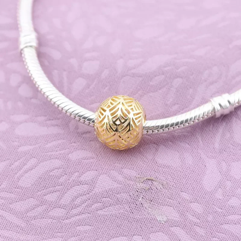 (obrázek pro) Filigránová Tropicana, 14k zlato - 750834 - Přívěsky | PANDORA - Zobrazit 2