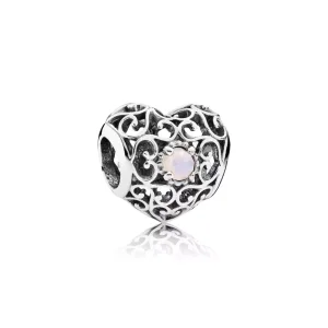 Říjen, srdce - 791784NOP - Přívěsky | PANDORA (obrázek pro) Říjen, srdce - 791784NOP - Přívěsky | PANDORA