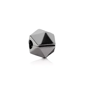 (obrázek pro) Klip černá rocková hvězda, sterlingové stříbro, černé rhodium - PANDORA