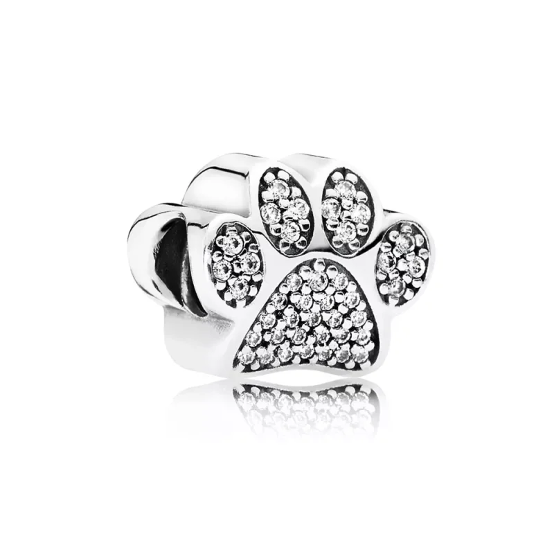 (obrázek pro) Otisk tlapky - 791714CZ - Přívěsky | PANDORA