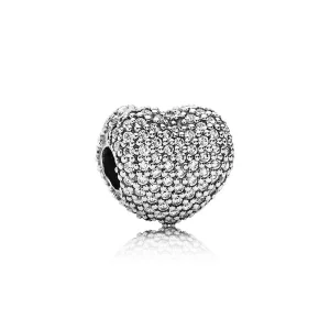 (obrázek pro) Pavé otevři mé srdce - 791427CZ - Přívěsky | PANDORA