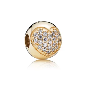(obrázek pro) Pavé srdce - 750832CZ - Přívěsky | PANDORA