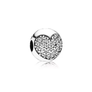 (obrázek pro) Pavé srdce - 791053CZ - Přívěsky | PANDORA