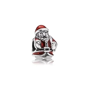 Přívěsek červený Santa, sterlingové stříbro, červená a černá glazura - 791231ENMX - Přívěsky | PANDORA (obrázek pro) Přívěsek červený Santa, sterlingové stříbro, červená a černá glazura - 791231ENMX - Přívěsky | PANDORA