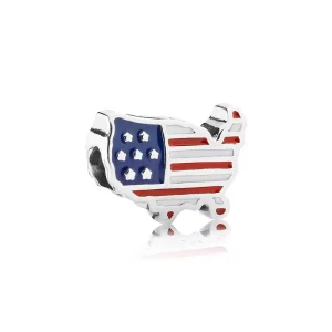 Přívěsek hranice US, sterlingové stříbro, mix glazur - 791272ENMX - Přívěsky | PANDORA (obrázek pro) Přívěsek hranice US, sterlingové stříbro, mix glazur - 791272ENMX - Přívěsky | PANDORA