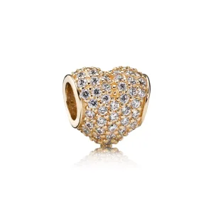 Přívěsek Pavé srdce, 14k zlato, kubická zirkonie - 750828CZ - Přívěsky | PANDORA (obrázek pro) Přívěsek Pavé srdce, 14k zlato, kubická zirkonie - 750828CZ - Přívěsky | PANDORA