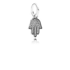 Přívěsek symbol ochrany, sterlingové stříbro, kubická zirkonie - 791307CZ - Přívěsky | PANDORA (obrázek pro) Přívěsek symbol ochrany, sterlingové stříbro, kubická zirkonie - 791307CZ - Přívěsky | PANDORA