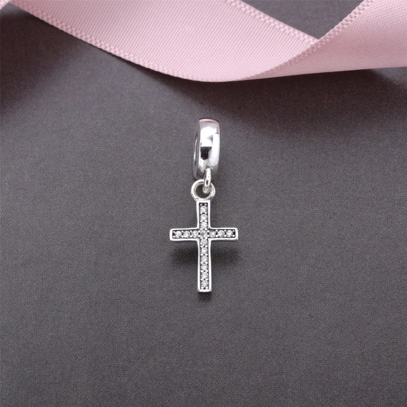 (obrázek pro) Přívěsek symbol víry, sterlingové stříbro, kubická zirkonie - 791310CZ - Přívěsk - Zobrazit 2
