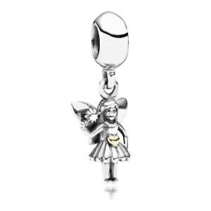 Přívěsek víla, sterlingové stříbro, 14kt zlato - 791032 - Přívěsky | PANDORA (obrázek pro) Přívěsek víla, sterlingové stříbro, 14kt zlato - 791032 - Přívěsky | PANDORA