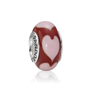 Růžové sklo Murano, sterlingové stříbro - 790658 - Přívěsky | PANDORA (obrázek pro) Růžové sklo Murano, sterlingové stříbro - 790658 - Přívěsky | PANDORA