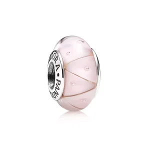 Růžové sklo Murano, sterlingové stříbro - 790922 - Přívěsky | PANDORA (obrázek pro) Růžové sklo Murano, sterlingové stříbro - 790922 - Přívěsky | PANDORA