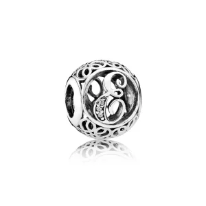 Vintage E - 791849CZ - Přívěsky | PANDORA (obrázek pro) Vintage E - 791849CZ - Přívěsky | PANDORA