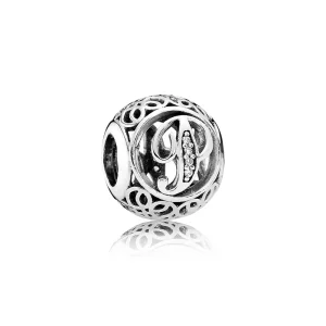 Vintage P - 791860CZ - Přívěsky | PANDORA (obrázek pro) Vintage P - 791860CZ - Přívěsky | PANDORA