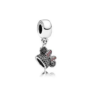 (obrázek pro) Visací přívěsek Disney, Minnie Mouse "Minnie šumivé ucho klobouk " PANDORA