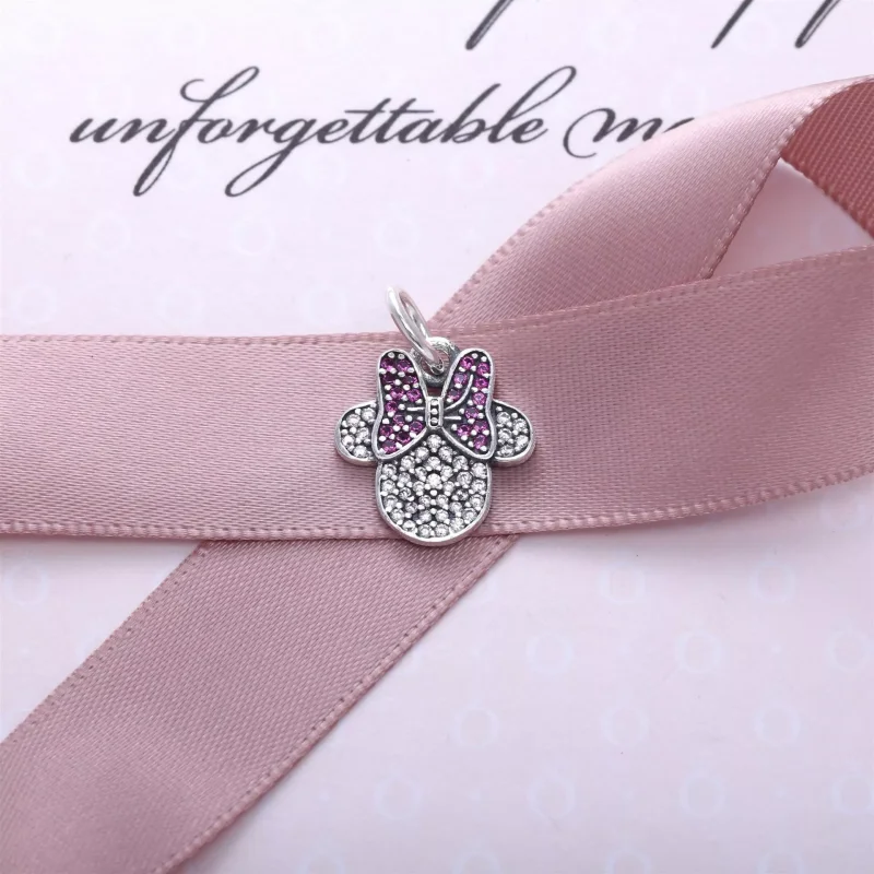 (obrázek pro) Visací přívěsek Disney, Sparkling Minnie Icon PANDORA - Zobrazit 2