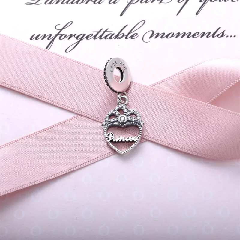 (obrázek pro) Visací přívěsek Princess Crown Heart PANDORA - Zobrazit 2