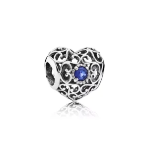 Září, srdce - 791784SSA - Přívěsky | PANDORA (obrázek pro) Září, srdce - 791784SSA - Přívěsky | PANDORA
