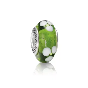 Zelené sklo Murano, sterlingové stříbro - 790614 - Přívěsky | PANDORA (obrázek pro) Zelené sklo Murano, sterlingové stříbro - 790614 - Přívěsky | PANDORA