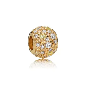 Zlatý přívěsek s kamínky pavé - 767052CSY - Přívěsky | PANDORA (obrázek pro) Zlatý přívěsek s kamínky pavé - 767052CSY - Přívěsky | PANDORA