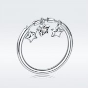 Stříbrné prsten Guardian Stars SCR406, Kubická zirkonie, jako Pandora