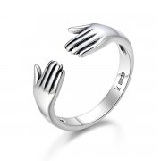 Stříbrné prsten Obejmi Mě SCR136 Pandora styl