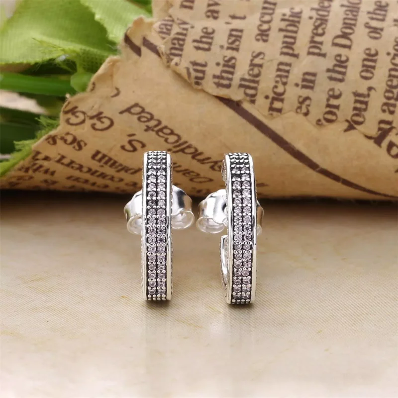 (obrázek pro) Kapky Pave Hoop PANDORA - Zobrazit 3