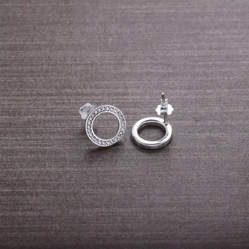 (obrázek pro) PANDORA navždy - 290585CZ - Náušnice | PANDORA - Zobrazit 3