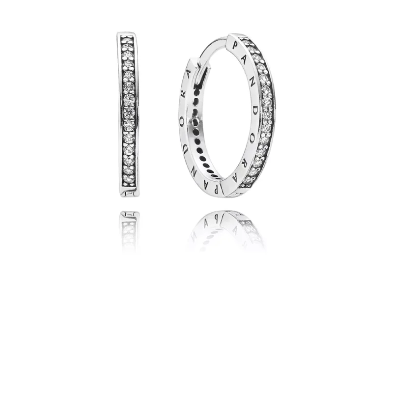 (obrázek pro) Podpis PANDORA - 290558CZ - Náušnice | PANDORA