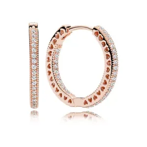 (obrázek pro) Srdce PANDORA - 286318CZ - Náušnice | PANDORA