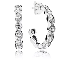 Svůdná markýza - 290724CZ - Náušnice | PANDORA (obrázek pro) Svůdná markýza - 290724CZ - Náušnice | PANDORA