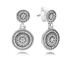 (obrázek pro) Zářivá elegance - 290688CZ - Náušnice | PANDORA