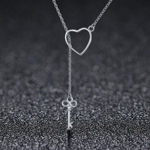 Stříbrné Náhrdelník Otevři Své Srdce SCN107 Pandora styl