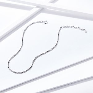 Stříbrné Anklet Jednoduchý SCT002 jako Pandora