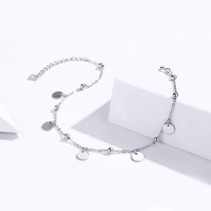 Stříbrné Anklet Paměť SCT011 jako Pandora