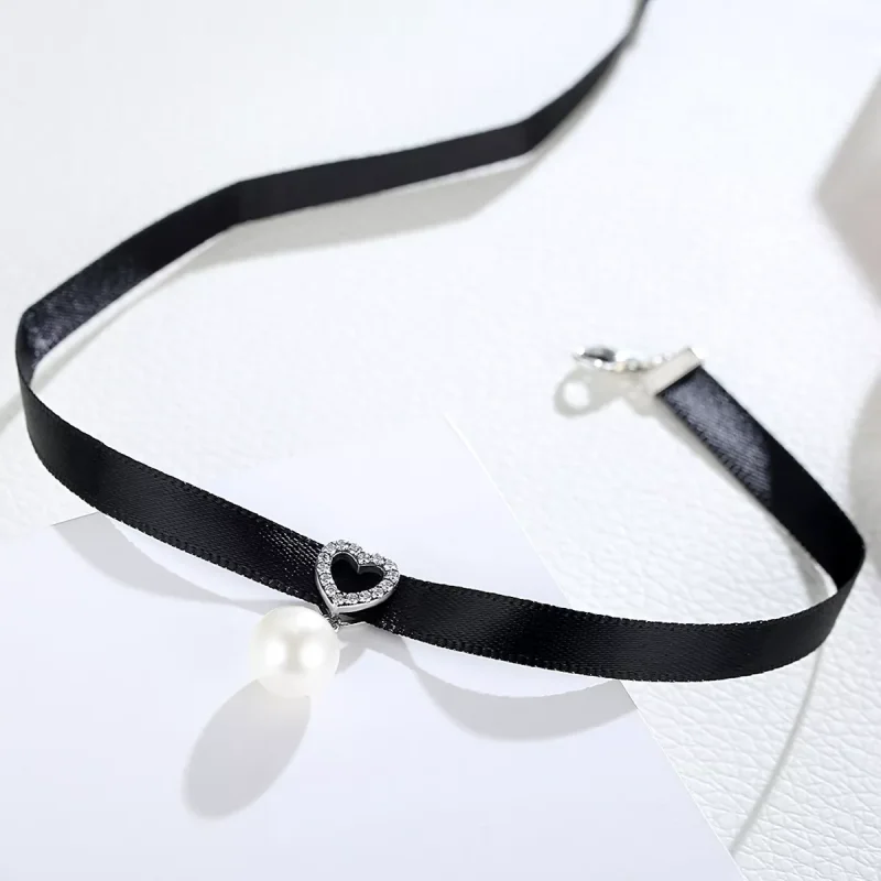 (obrázek pro) Choker Čisté Srdce SCN070, Kubická zirkonie, jako Pandora - Zobrazit 3