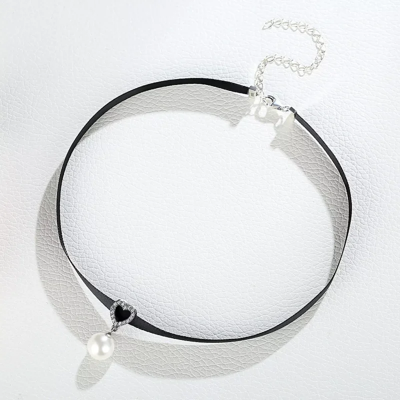 (obrázek pro) Choker Čisté Srdce SCN070, Kubická zirkonie, jako Pandora - Zobrazit 5