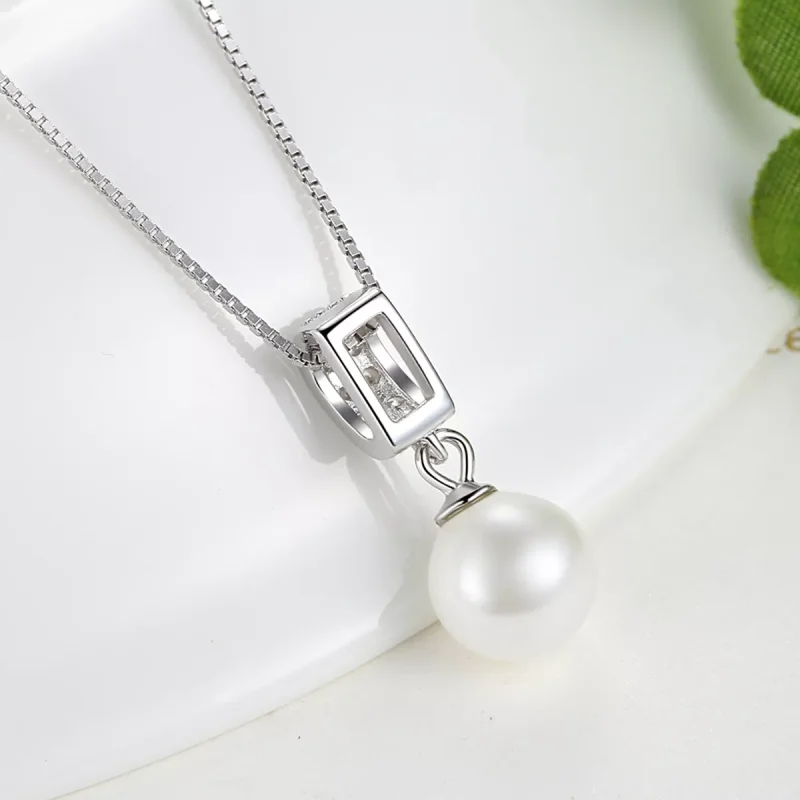 (obrázek pro) Náhrdelník s náhrdelníkovým perla SCN030 Pandora styl - Zobrazit 6