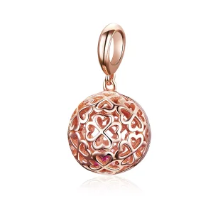 Rose Gold Přívěsky na Náhrdelníky Pohyb Jetel SCC1127, Kubická zirkonie, jako Pandora (obrázek pro) Rose Gold Přívěsky na Náhrdelníky Pohyb Jetel SCC1127, Kubická zirkonie, jako Pandora